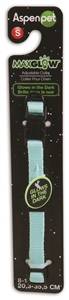 AspenPet MaxGlow Adjustable Glow in the Dark Dog Collar (S)