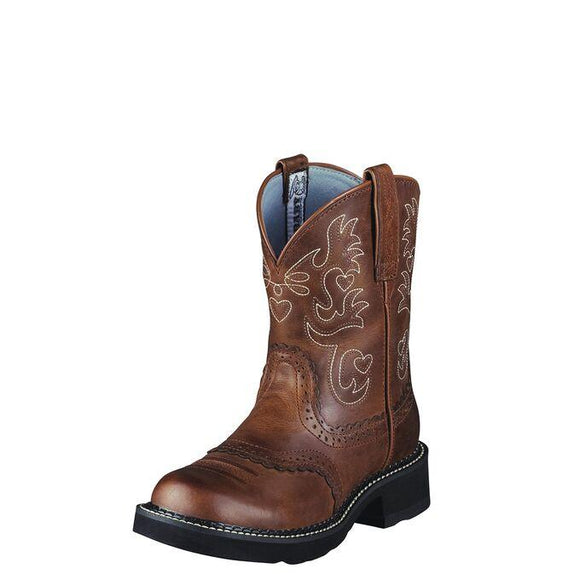 Fatbaby Saddle Western Boot Boots Ariat Brown 6 B