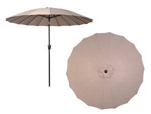 Seasonal Trends 69865 Patio Umbrella, Taupe Fabric Outdoor Furniture Seasonal trends 