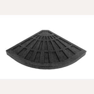 UMBRELLA STND OFFST VNYL BLK Outdoor Furniture Bond manufacturing 