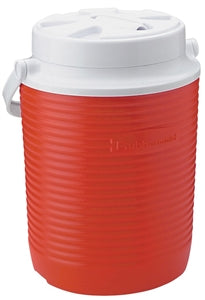 Rubbermaid FG156006MODRD Thermal Water Cooler Jug, 10.98 in L x 8.31 in W x 8.41 in H, Swing-Top Bail Handle