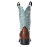 Ariat Women's Quickdraw Brown Oiled Rowdy / Sapphire Blue