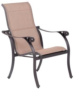 Seasonal Trends C1A06SG31SJ34 Sling Dining Chair, Aluminum Frame Outdoor Furniture Seasonal trends 