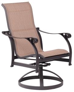Seasonal Trends S3A06SG31SJ34 Swivel Sling Chair, Aluminum Outdoor Furniture Seasonal trends 