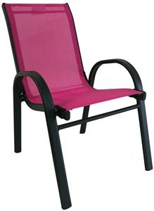 Santas Forest 50482 Kid Stack Chair, Pink Outdoor Furniture Santas forest 