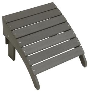 Seasonal Trends O8732QPW003 Adirondack Ottoman, Wood Outdoor Furniture Seasonal trends 