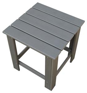 Seasonal Trends T8S16QPW003 Side Table, Resin Wood Table Outdoor Furniture Seasonal trends 