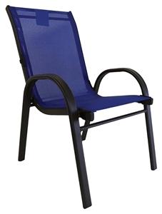 Santas Forest 50483 Kid Stack Chair, Blue Outdoor Furniture Seasonal trends 