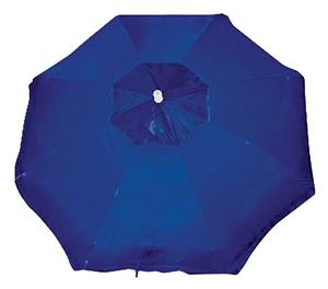 Rio Brands Essential Outdoor Umbrella, 6-1/2 Ft Pole H, 6-1/2 Ft Dia., Blue Outdoor Furniture Rio brands 