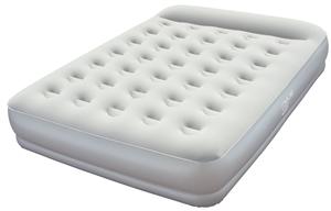 World Famous Vinyl Air Bed W/Suade Top Queen, 80 x 60 x 15 in Camping & Outdoor World famous sales of 