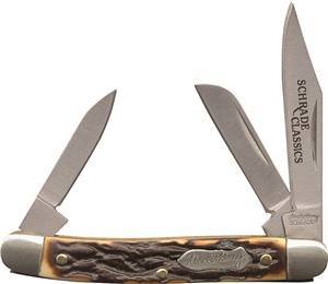 Uncle Henry 807UH Folding Pocket Knife, 2 in L Blade, 3-Blade Knives & Access Taylor brands 