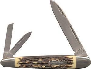 Uncle Henry 9UH Folding Pocket Knife, 2.8 in L Blade, 3-Blade Knives & Access Taylor brands 