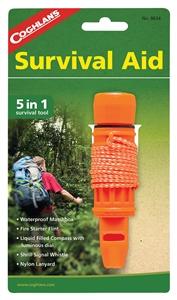 COGHLAN'S Survival Aid Kit, Orange, 1 in Dia Camping & Outdoor Coghlan's canada 