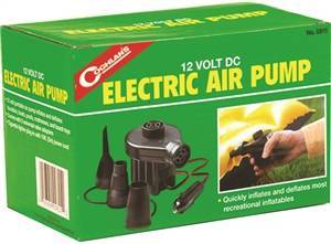 Coghlans 0815 Electric Corded Air Pump, 12 VDC, 5.5 A, 0.54 psi Camping & Outdoor Coghlan's canada 