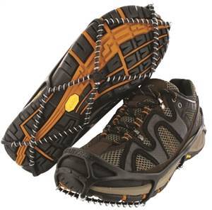 Yaktrax Walk 8001 S Boot/Shoe Traction, Unisex, S, 5 to 8-1/2 in Men's, 6-1/2 to 10 in Women's Shoe Size, Ice, Snow Camping & Outdoor Interex industries 