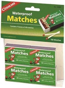 Coghlans 940BP Waterproof Match, 40 Box Camping & Outdoor Coghlan's canada 