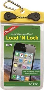 Coghlans 1350 Dry Pouch, 4 in W x 6 in H, For Use With Cell Phone Camping & Outdoor Coghlan's canada 