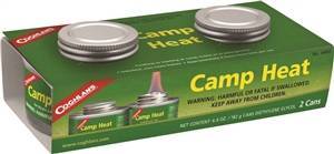Coghlans 0450 Camp Heat, 2 - 6.4 oz, 4 hr, Clear Camping & Outdoor Coghlan's canada 