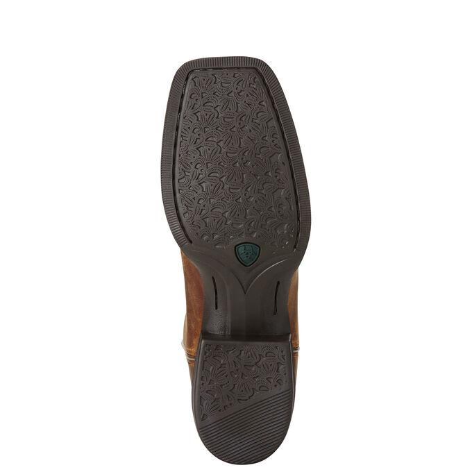 Round Up Wide Square Toe Western Boot Boots Ariat 