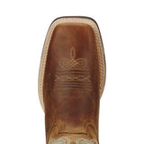 Round Up Wide Square Toe Western Boot Boots Ariat 