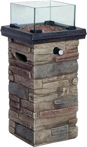 Seasonal Trends 50168 Column Fire Patio, 22 in OAH Grills, Smokers & Fireplaces Seasonal trends 
