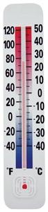 Thermor 5101 Jumbo Wall Thermometer, -40 to 120 deg F, Plastic Outdoor Thermometers & gauges Thermor 