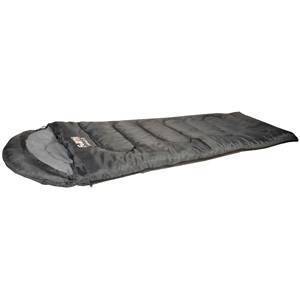 World Famous Comfort 5 5889 Sleeping Bag, 73 in L, 29-1/2 in W, Polyester, Black/Gray Camping & Outdoor World famous sales of 