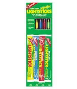 STKS GLOW ASSORTED 4/PK Camping & Outdoor Coghlan's canada 
