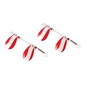 TACKLE SPNR DBL BLD MTL WHT Baits & Lures Amundson outdoor 