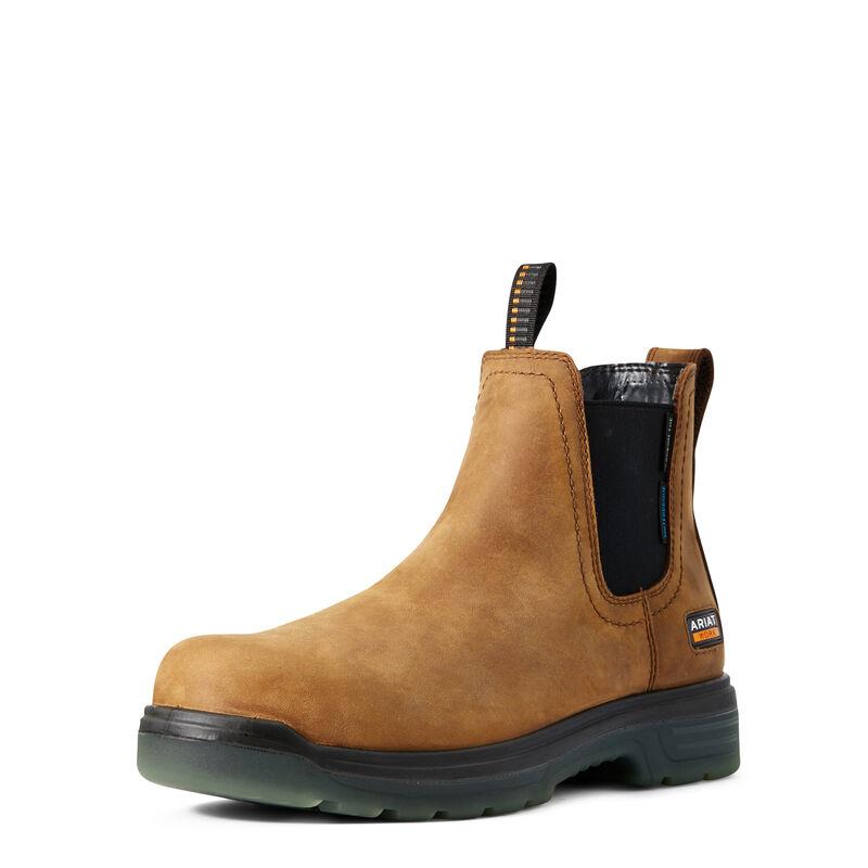 Turbo Chelsea CSA Waterproof Carbon Toe Work Boot Boots Ariat 9 