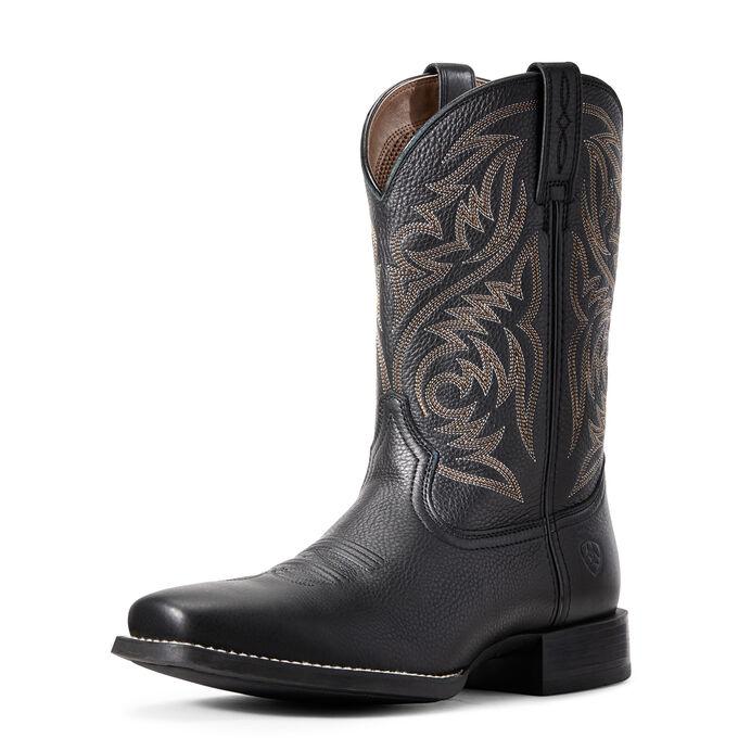 Sport Herdsman Western Boot Boots Ariat Black 9 EE