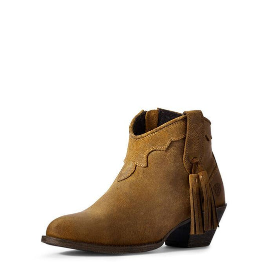 Presley Western Boot Boots Ariat 6 Sepia B