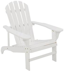 Seasonal Trends JN 16W Adirondack Chair, White Frame Outdoor Furniture Seasonal trends 