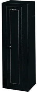 STACK-ON GCB-910 Security Cabinet, Double Bitted Key Lock, Steel, Black