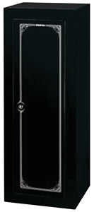 STACK-ON GCB-14P Security Cabinet, Double Bitted Key Lock, Steel, Black