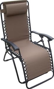 Seasonal Trends F5325O-1BKOX64 Relaxer Chair, 250 lb Capacity, Oxford Fabric Seat, Steel Frame, Black Frame Outdoor Furniture Seasonal trends 
