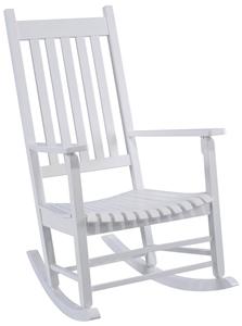 Seasonal Trends KN 28W Rocking Box Chair, 250 lb Capacity, Indonesian Hardwood Seat, Indonesian Hardwood Frame Outdoor Furniture Seasonal trends 