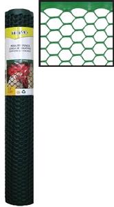 TENAX 72120942 Poultry Fence, 3/4 x 3/4 in Mesh, 25 ft L, 2 ft W, Plastic Fencing Tenax 