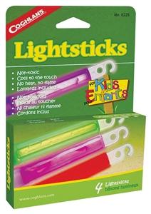 STKS GLOW ASSORTED 4/PK Camping & Outdoor Coghlan's canada 