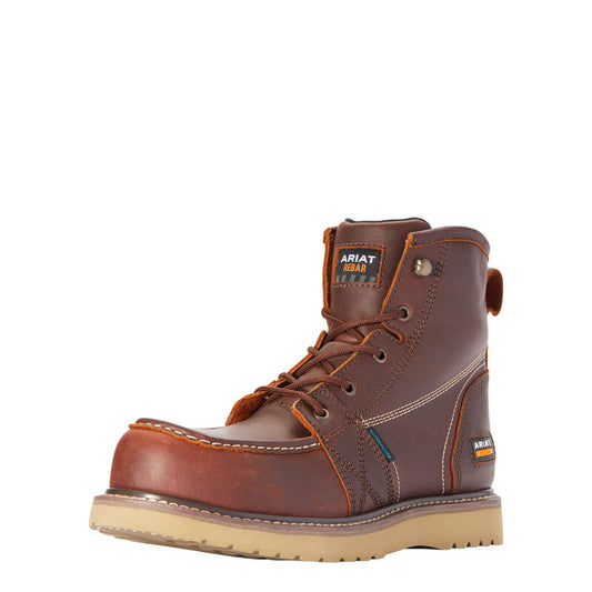 Rebar Wedge Moc Toe 6" Waterproof Composite Toe Work Boot