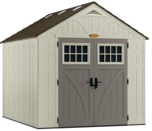 SHED STORAGE VANILLA 8FTX10FT Outdoor Storage Suncast 