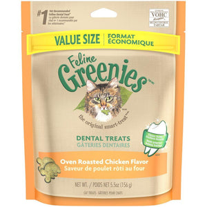 Feline Greenies- Chicken 5.5oz Cat Supplies Greenies 