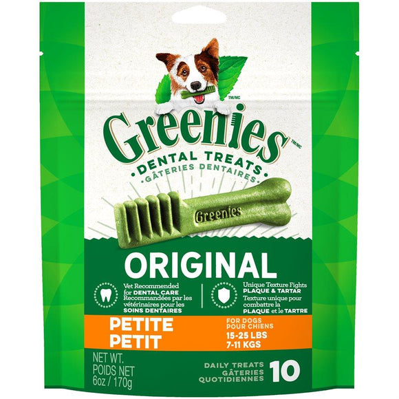 Greenies Mini Treat-Pak Petite 6oz Dog Supplies Greenies 