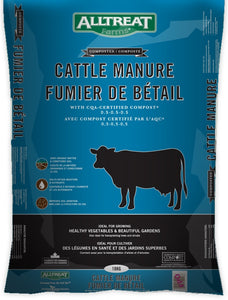 All Treat Farms Cattle Manure, 18 kg Package, Bag