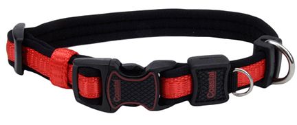 Inspire Adjustable Neoprene Collar Red Dog 1X1PC 1x14-20in