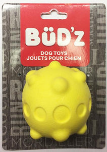 Bud’z Yellow Foam Rubber Ball For Dogs KB Depot Express 