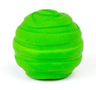 Bud-Z Latex Ball Squeaker Green Mini Dog Dog 1X1PC 1.9IN