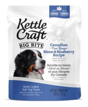 Kettle Craft Bison and Blueberry Big Bite Dog 1X340G