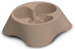 Bergamo Slow Feeder Bowl Nuvola Mocaccino Dog Bowl