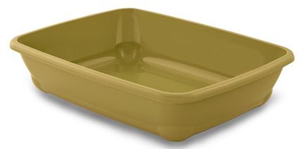 Bergamo Litter Pan Birba Large Mustard Cat 56x39x11cm